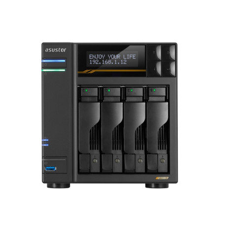 Мрежов сторидж Asustor Lockerstor 4 Gen3 AS6804T 4 Bay NAS - AS6804T