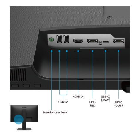 Монитор BenQ BL2786TC - 9H.LMPLB.QBE