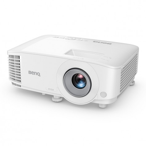Мултимедиен проектор BenQ MS560, DLP, SVGA, 800x600, 4000 ANSI Lumen, 20000:1, 1.1X, Auto Vertical Keystone, Anti-Dust Sensor, 3D, WiFi ready for QCast, HDMI x2, VGA, VGA out, S-video, RCA, USB-A, Aidio In/Out, SmartEco 10000 hr, LampSave 15000hr, 10W Speaker, White, 36M - 9H.JND77.1HE
