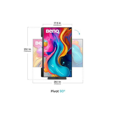 Монитор BenQ PV3200U 32W VERTICAL &  PROFESSIONAL DISPLAY PV3200U DARK GREY - 9H.Y01LA.TBE