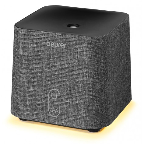 Ароматизатор Beurer LA 35 Aroma diffuser, Micro-fine ultrasonic atomisation, Two-level LED light, up to 20 m2, 12W, fabric cover, automatic switch-off - 10034_BEU