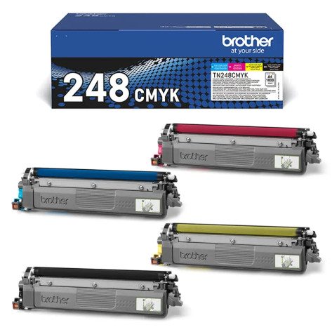 Тонер касета Brother TN-248VAL Toner Cartridges - Multipack - TN248VAL