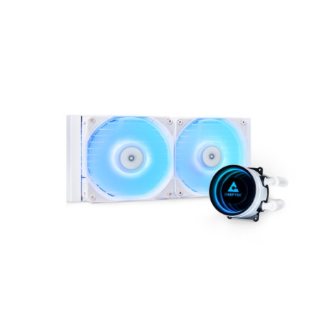 Вентилатор Chieftec Iceberg 240 RGB White - CLC-240-RGB-W