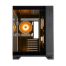 Кутия за компютър Chieftec Visio + Chieftec Iceberg 240 RGB + Chieftec Vega 850W ATX 3.1 - GM-30B-TG-OP_CLC-240-RGB_PPG-850-S