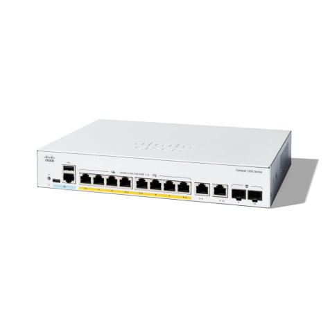Комутатор Cisco Catalyst 1200 8-port GE - C1200-8P-E-2G