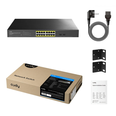 Комутатор Cudy GS1016EPS2 16 port 10 - GS1016EPS2