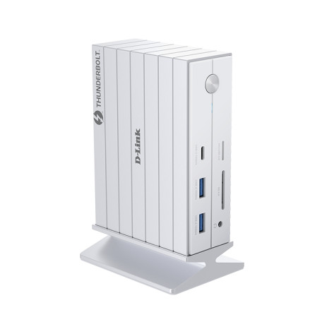 USB хъб D-Link 14-in-1 Thunderbolt 4 Docking Station - DUF-E01