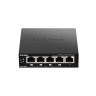 Комутатор D-Link 5-Port Desktop Gigabit PoE+ Switch - DGS-1005P