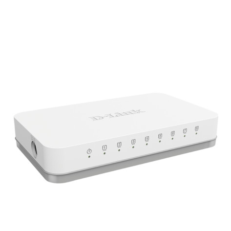Комутатор D-Link 8-Port Gigabit Easy Desktop Switch - GO-SW-8G