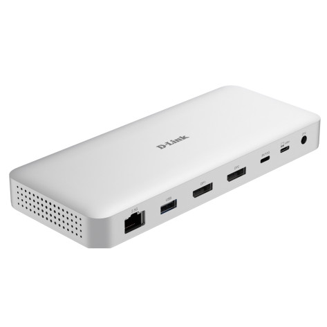 USB хъб D-Link 9-in-1 USB-C 4.0 Docking Station - DUF-901