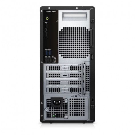 Настолен компютър Dell Vostro 3020 MT, Intel Core i7-13700 (16-Core, 24MB Cache, 2.1GHz to 5.1GHz), 8GB, 8Gx1, DDR4, 3200MHz, 512GB M.2 PCIe NVMe, Intel UHD Graphics 770, Wi-Fi 6, BT, Keyboard&Mouse, Win 11 Pro, 3Y PS - N2062VDT3020MTEMEA01