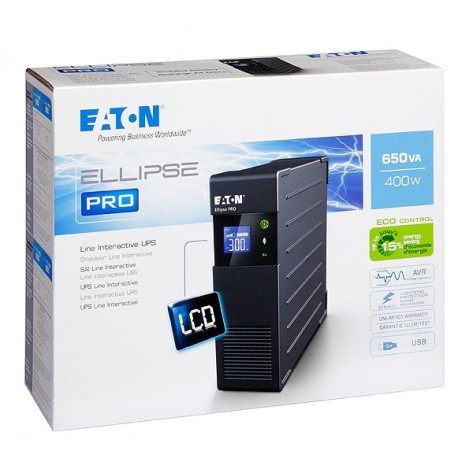 Непрекъсваем ТЗИ Eaton Ellipse PRO 650 DIN - ELP650DIN