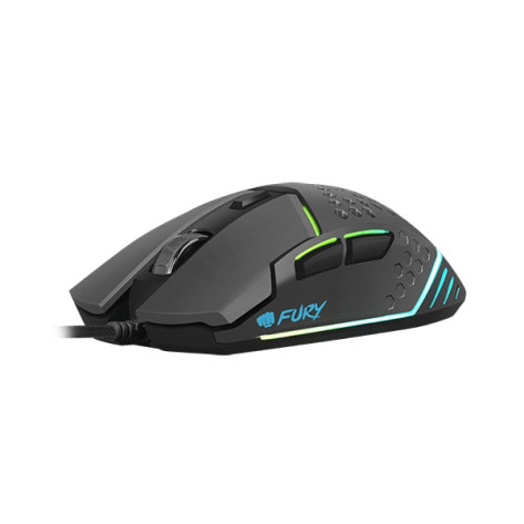 Мишка Fury Gaming Mouse Battler 6400 DPI Optical With Software Black - NFU-1654