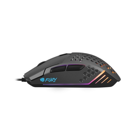 Мишка Fury Gaming Mouse Battler 6400 DPI Optical With Software Black - NFU-1654