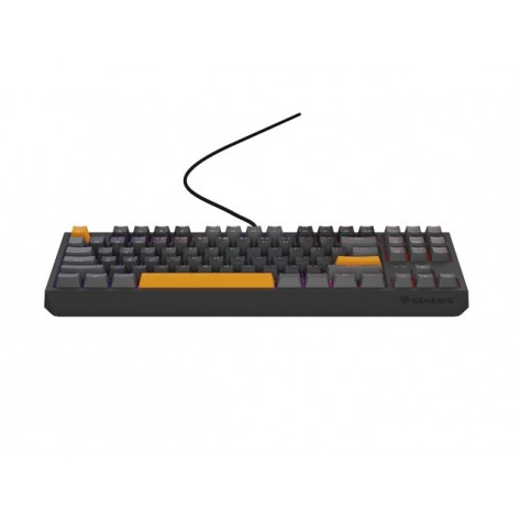 Клавиатура Genesis Gaming Keyboard Thor 230 TKL Anchor Gray Positive US RGB Mechanical Outemu Red - NKG-2081