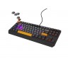 Клавиатура Genesis Gaming Keyboard Thor 230 TKL Anchor Gray Negative US RGB Mechanical Outemu Red - NKG-2082