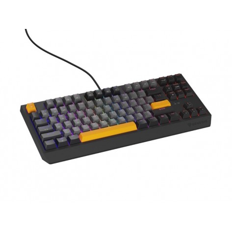 Клавиатура Genesis Gaming Keyboard Thor 230 TKL Anchor Gray Negative US RGB Mechanical Outemu Red - NKG-2082