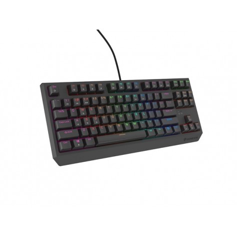 Клавиатура Genesis Gaming Keyboard Thor 230 TKL Lite US Rainbow Mechanical Outemu Red Black Hot Swap - NKG-2076