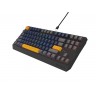 Клавиатура Genesis Gaming Keyboard Thor 230 TKL Naval Blue Positive US Black RGB Mechanical Outemu Panda - NKG-2163