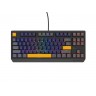 Клавиатура Genesis Gaming Keyboard Thor 230 TKL Naval Blue Positive US Black RGB Mechanical Outemu Panda - NKG-2163