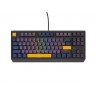 Клавиатура Genesis Gaming Keyboard Thor 230 TKL Naval Blue Negative US RGB Mechanical Outemu Panda - NKG-2164