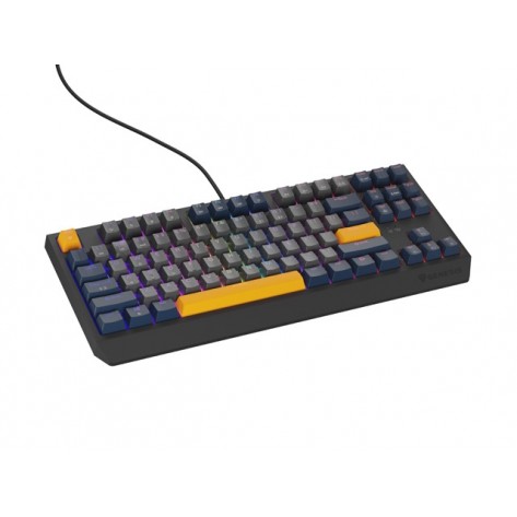 Клавиатура Genesis Gaming Keyboard Thor 230 TKL Naval Blue Negative US RGB Mechanical Outemu Panda - NKG-2164