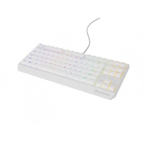 Клавиатура Genesis Gaming Keyboard Thor 230 TKL US RGB Mechanical Outemu Red White Hot Swap - NKG-2078