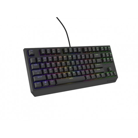 Клавиатура Genesis Gaming Keyboard Thor 230 TKL US RGB Mechanical Outemu Brown Black Hot Swap - NKG-2079