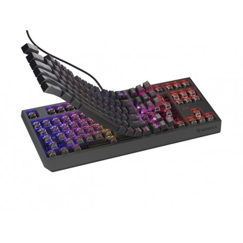 Клавиатура Genesis Gaming Keyboard Thor 230 TKL US RGB Mechanical Outemu Brown Black Hot Swap - NKG-2079