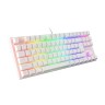 Клавиатура Genesis Gaming Keyboard Thor 303 TKL White RGB Backlight US Layout Brown Switch - NKG-1862