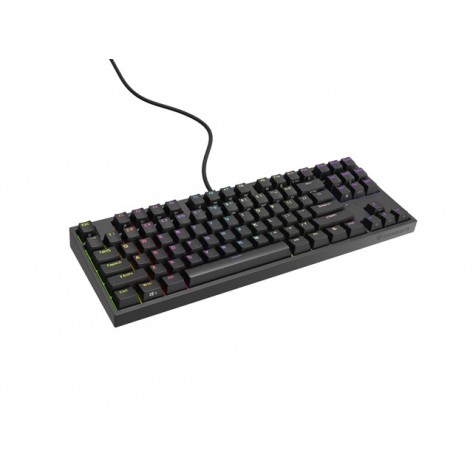 Клавиатура Genesis Gaming Keyboard Thor 404 TKL Black RGB Backlight US Layout Yellow Switch - NKG-2069