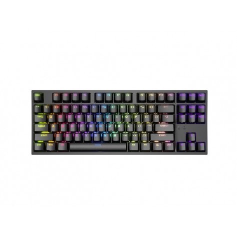 Клавиатура Genesis Gaming Keyboard Thor 404 TKL Black RGB Backlight US Layout Brown Switch - NKG-2071