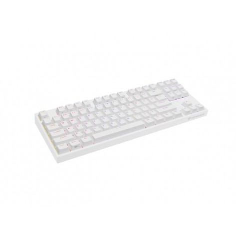 Клавиатура Genesis Gaming Keyboard Thor 404 TKL White RGB Backlight US Layout Yellow Switch - NKG-2070