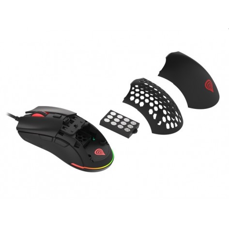 Мишка Genesis Gaming Mouse Krypton 8000DPI RGB Ultralight Black PAW3333 - NMG-1841