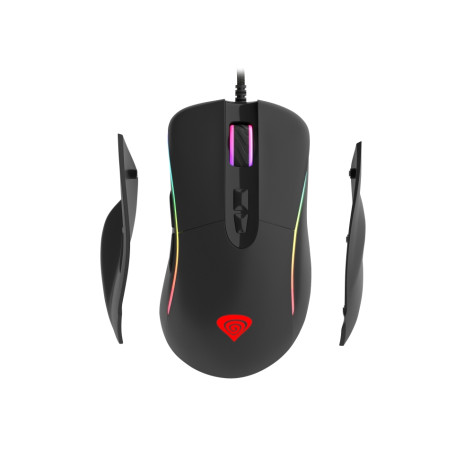 Мишка Genesis Gaming Mouse Xenon 750 10200Dpi Optical With Software Rgb Illuminated Black - NMG-1162