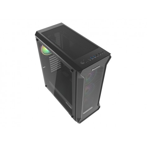 Кутия за компютър Genesis Gaming PC Case IRID 505 ARGB V2 Midi Tower Window Black - NPC-1518