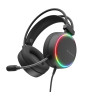 Слушалки Genesis Headset Neon 614 With Microphone RGB Illumination Black USB - NSG-2414