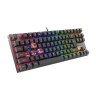 Клавиатура Genesis Mechanical Gaming Keyboard Thor 303 TKL RGB Backlight Red Switch US Layout Black - NKG-1882