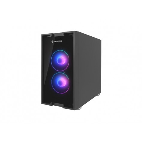 Кутия за компютър Genesis PC Case Irid 353 ARGB MATX Mini Tower Window - NPC-1520