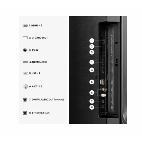 Телевизор Hisense 55" A6S - 55A6S