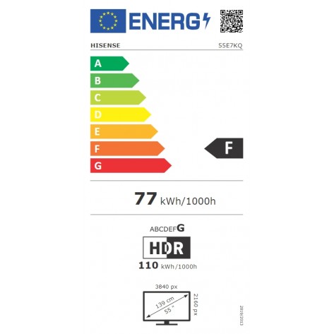 Телевизор Hisense 55" E7KQ - 55E7KQ