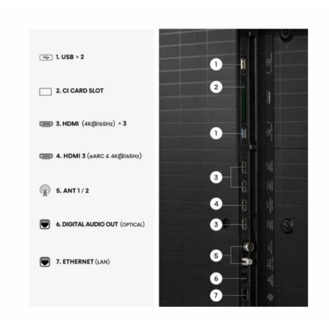 Телевизор Hisense 55"U7S Pro - 55U7S_PRO