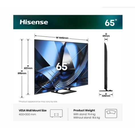 Телевизор Hisense 65"U7SE - 65U7SE