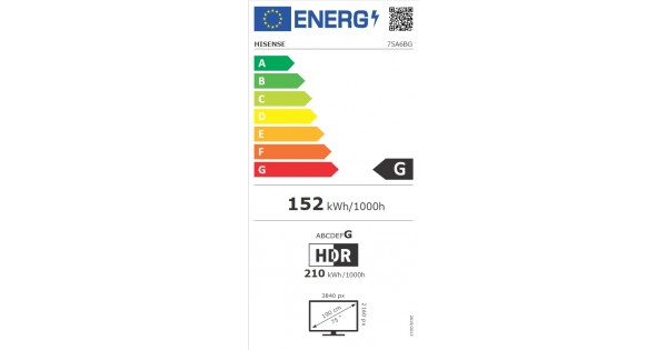 Телевизор Hisense 75" A6BG - 75A6BG | Digit.bg