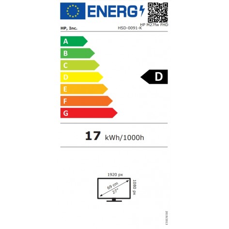 Монитор HP M27fw FHD 27" Monitor - 2H1A4E9