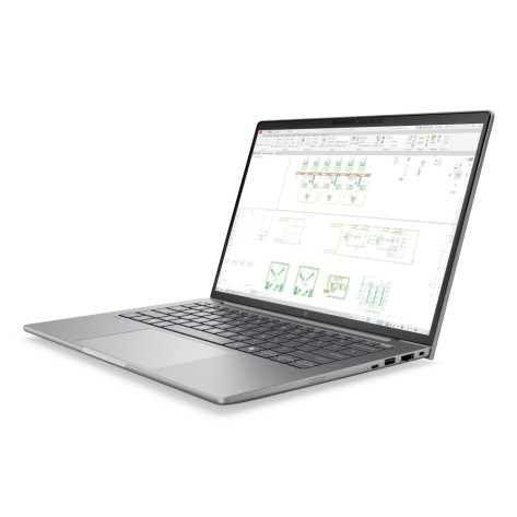 Лаптоп HP ZBook 8 G2i AI 14" Meteor Silver - DT3F1ET