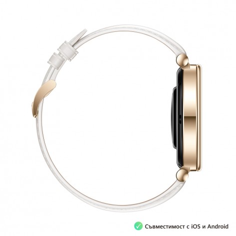 Смарт часовник Huawei GT4 Aurora-B19L (Female), Leather - 6942103105067