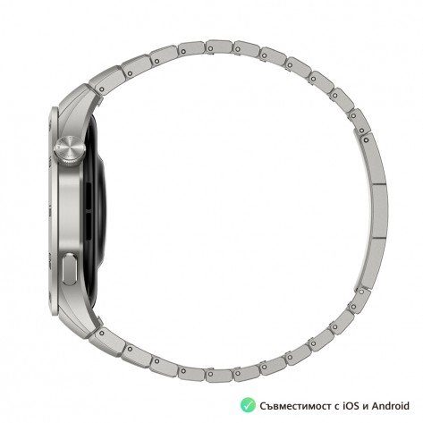 Смарт часовник Huawei GT4 Phoinix-B19M (Male), Stainless - 6942103104824