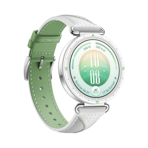 Часовник Huawei Watch GT 7  Konsu-B39LG White and Green Composite Leather - 6942711308690
