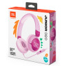 Слушалки JBL JR320 Wired on-ear kids headphones - JBLJR320PUR